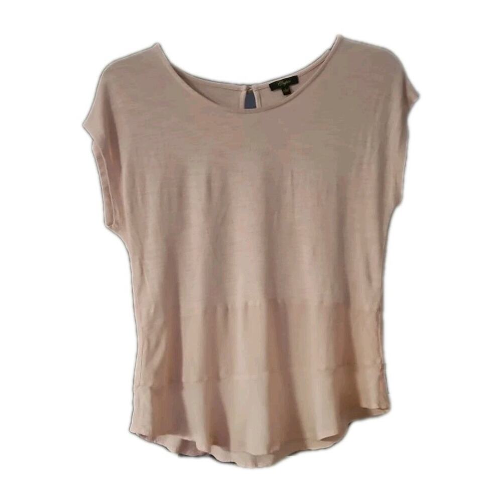 Cupio Blouse Womens Large Pink Three Separate Pieces Light Material